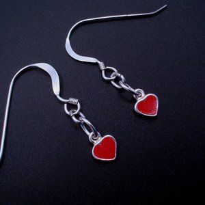 Petite Heart - Earrings STERLING SILVER